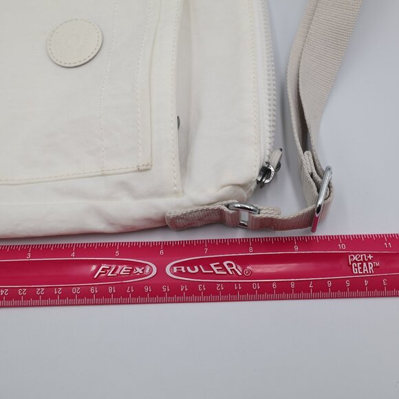Kipling Women's Sebastian Crossbody Bag White - Picture 11 of 12
